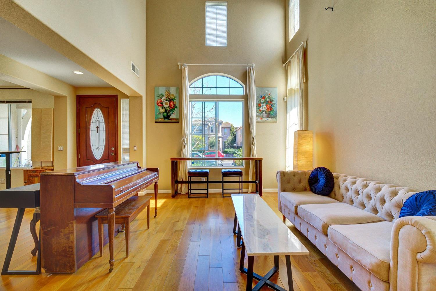 30253 Oakbrook Road Hayward, CA 94544 - Photo 22 of 49 a living room with furniture and a wooden floor