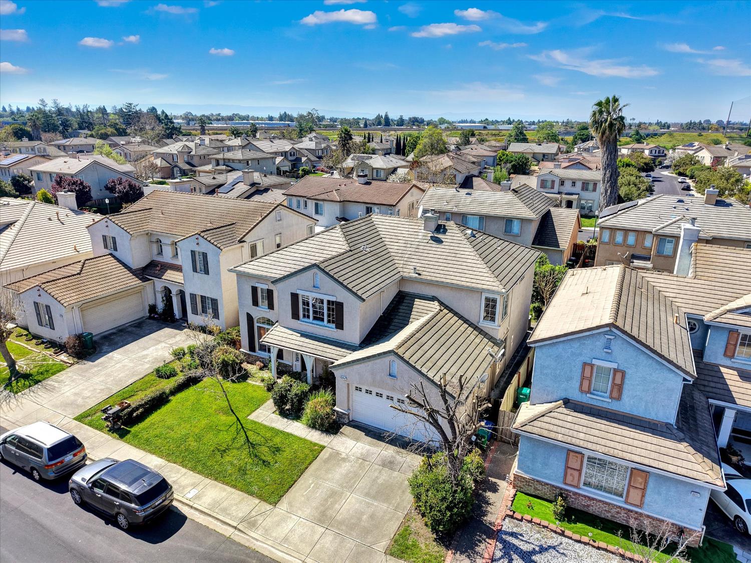 30253 Oakbrook Road Hayward, CA 94544 - Photo 47 of 49 an aerial view of a house with garden space and street view
