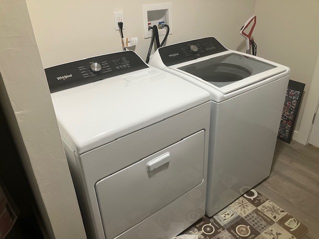 425 Post Hill Street Mason, TX 76856 - Photo 13 of 18 a close view of washer and dryer