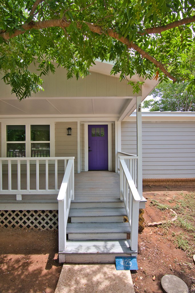 425 Post Hill Street Mason, TX 76856 - Photo 17 of 18 a front view of a house with a large window