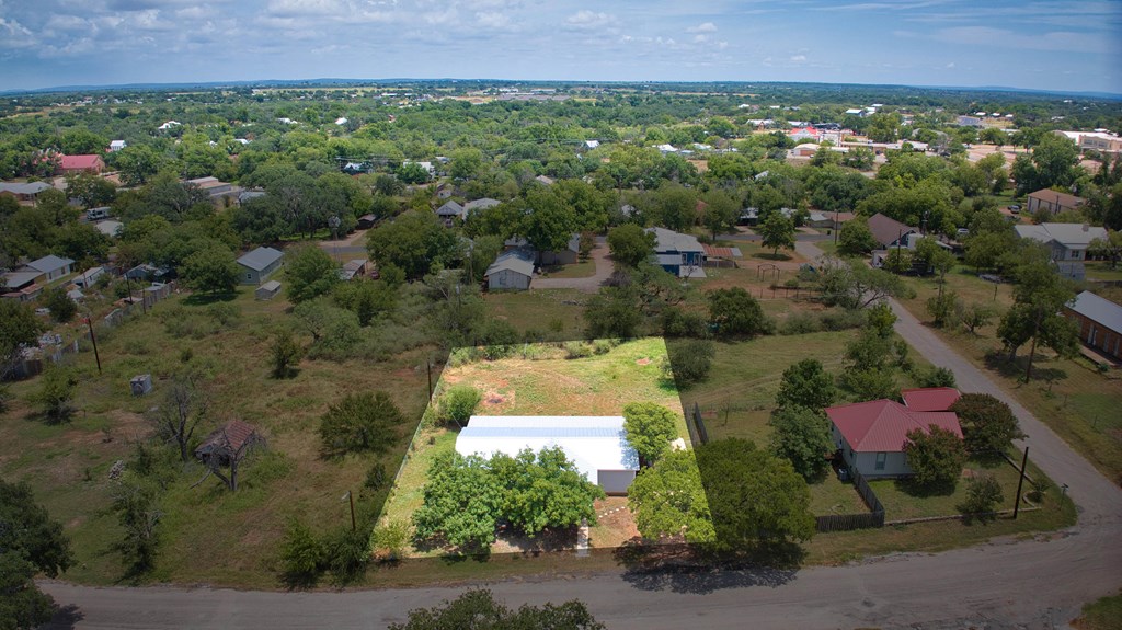 425 Post Hill Street Mason, TX 76856 - Photo 18 of 18 an aerial view of a houses with a yard