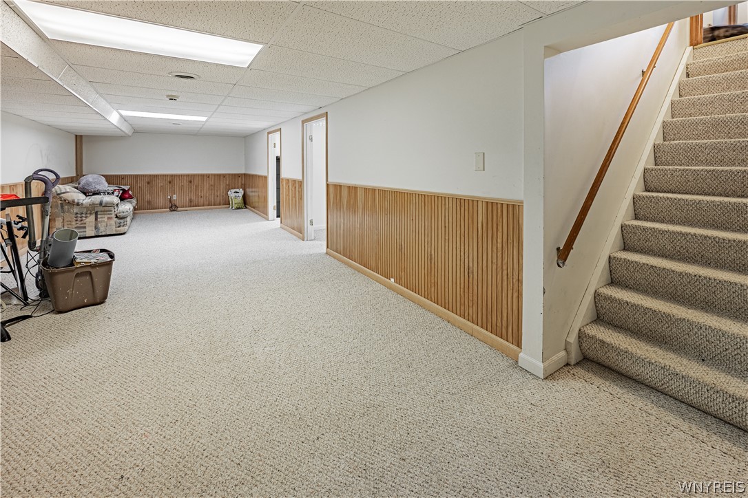 9257 Coleman Road Somerset, NY 14012 - Photo 18 of 24 Finished basement family room