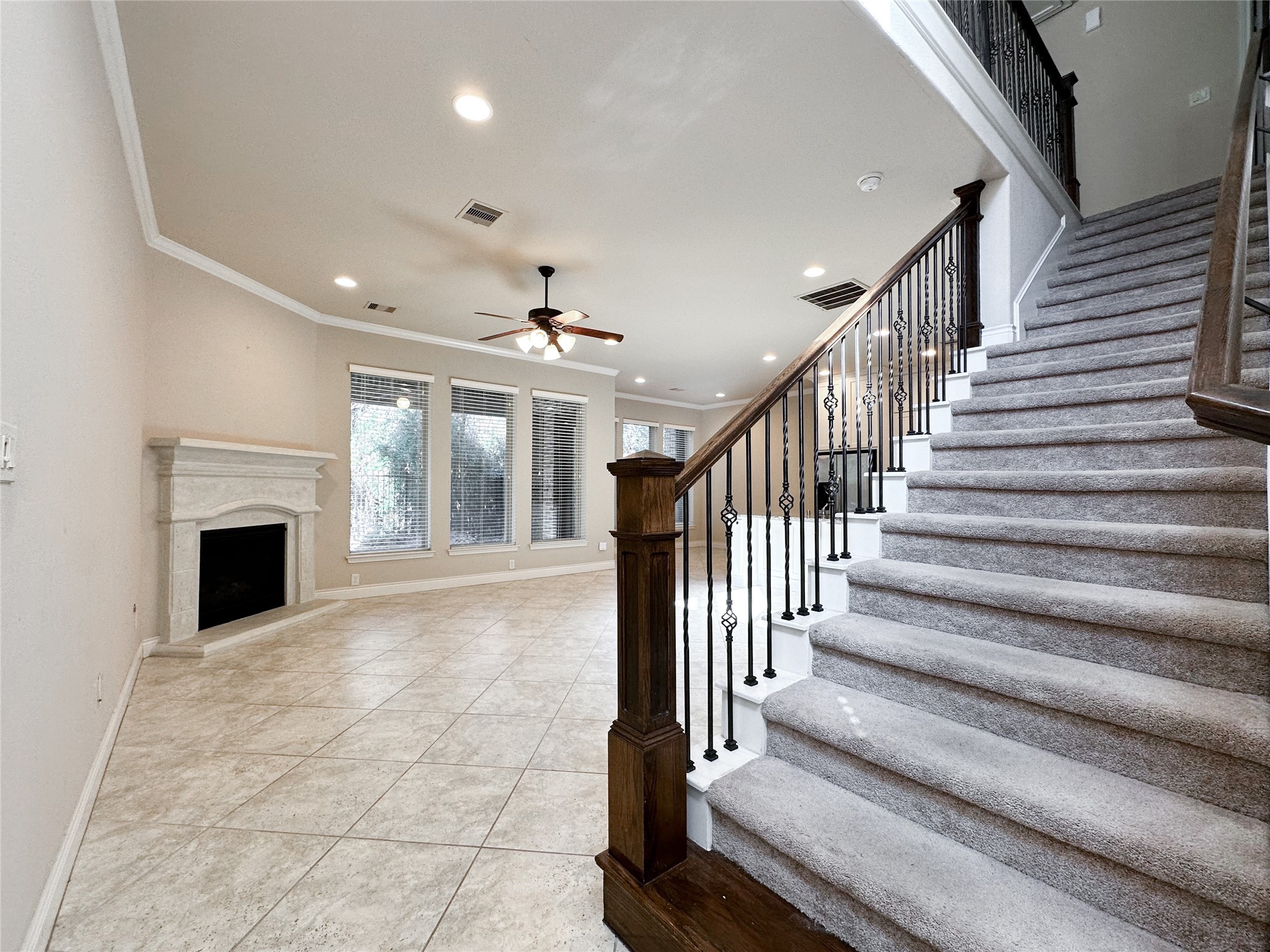 23 Jonquil Place Tomball, TX 77375 - Photo 7 of 50 a view of entryway and hall with wooden floor