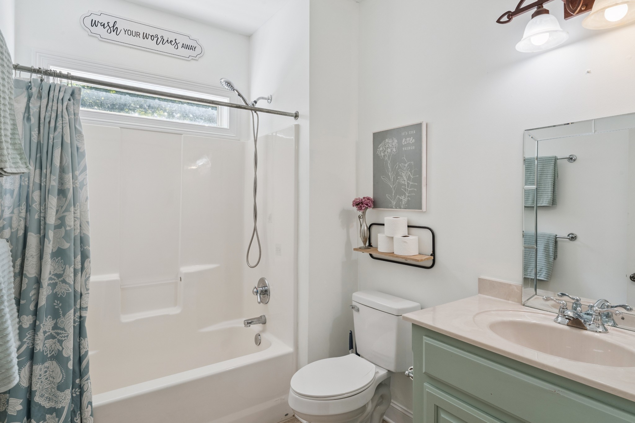 238 Ridgewater Way Mount Juliet, TN 37122 - Photo 23 of 67 a bathroom with a granite countertop sink toilet and shower
