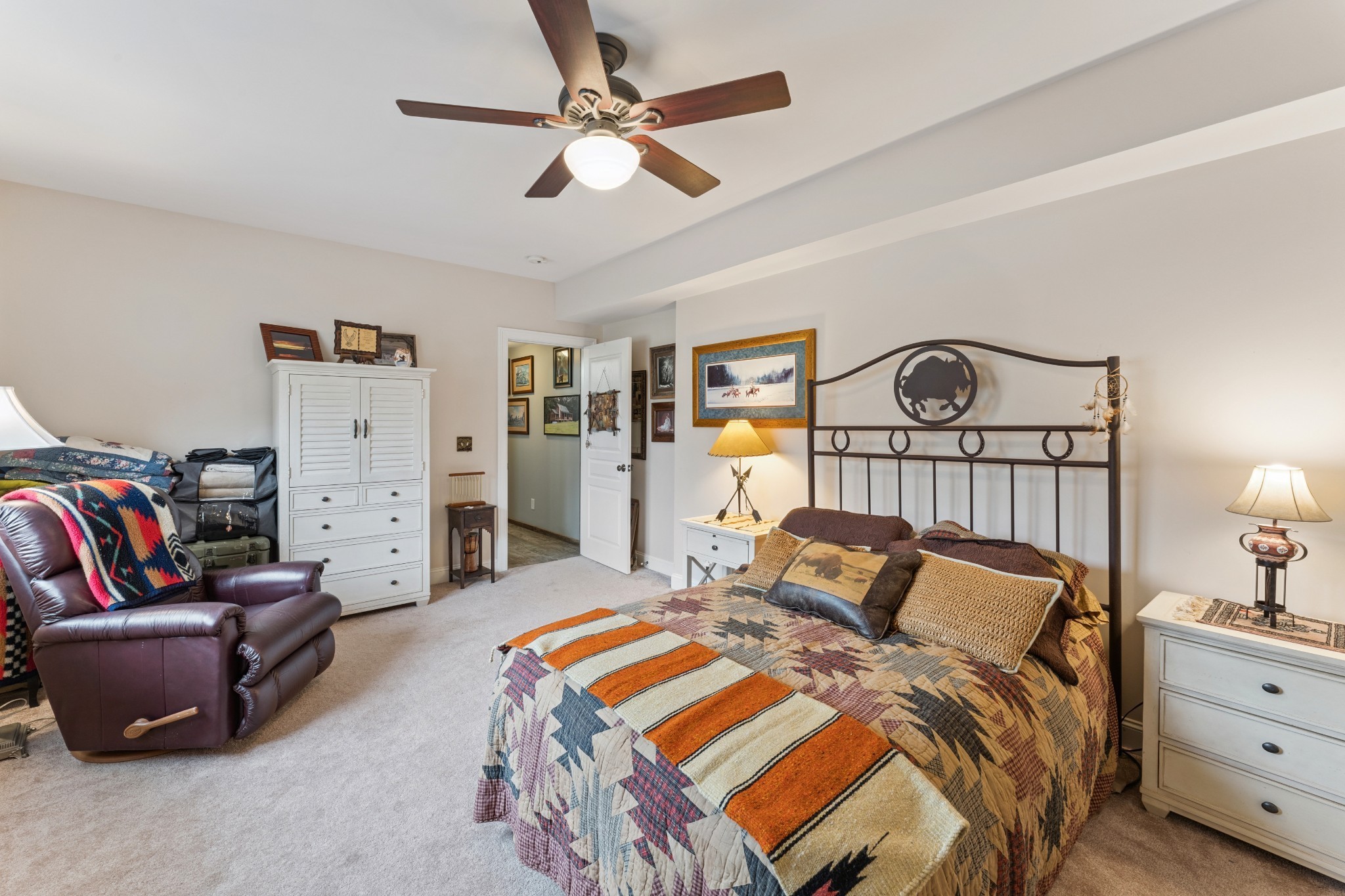 238 Ridgewater Way Mount Juliet, TN 37122 - Photo 47 of 67 a bedroom with a bed a couch and dresser