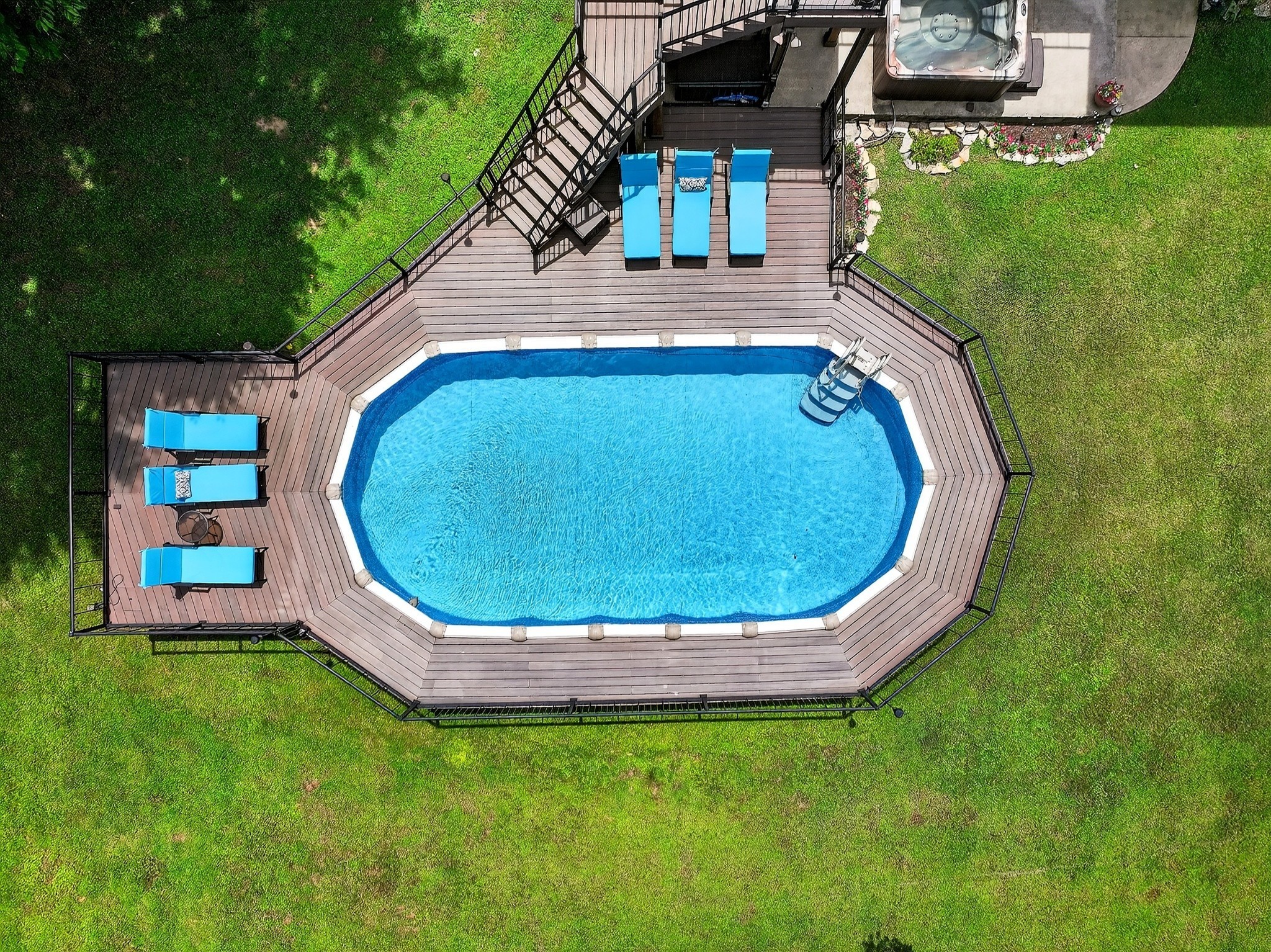 238 Ridgewater Way Mount Juliet, TN 37122 - Photo 63 of 67 a view of a swimming pool with a garden
