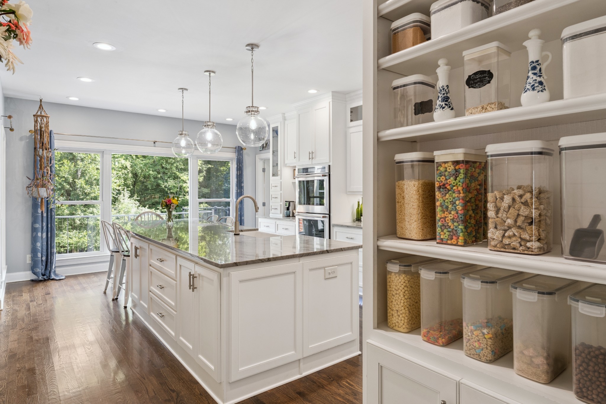 238 Ridgewater Way Mount Juliet, TN 37122 - Photo 9 of 67 a kitchen with stainless steel appliances granite countertop a stove and a large window