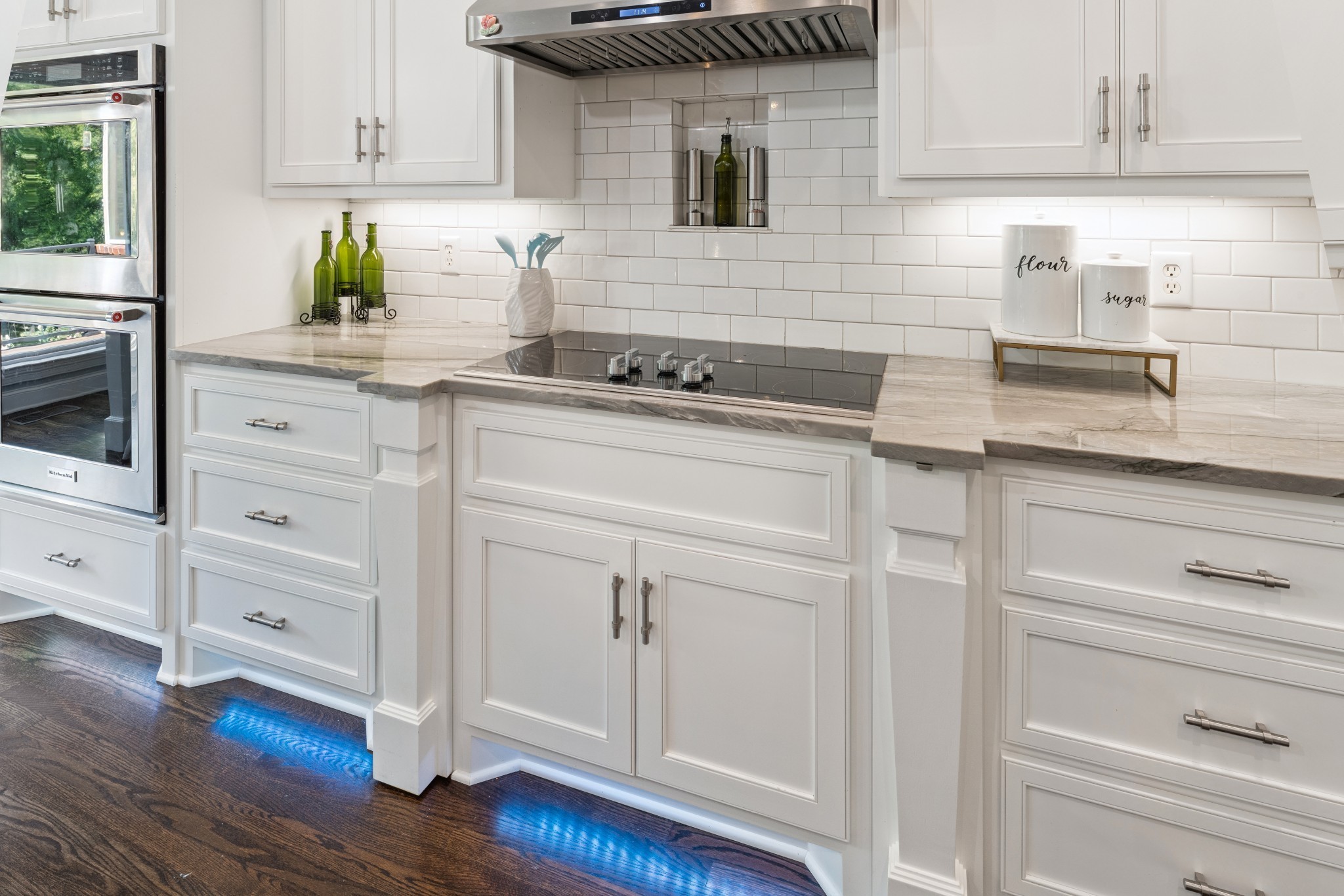 238 Ridgewater Way Mount Juliet, TN 37122 - Photo 10 of 67 a kitchen with granite countertop white cabinets and white appliances
