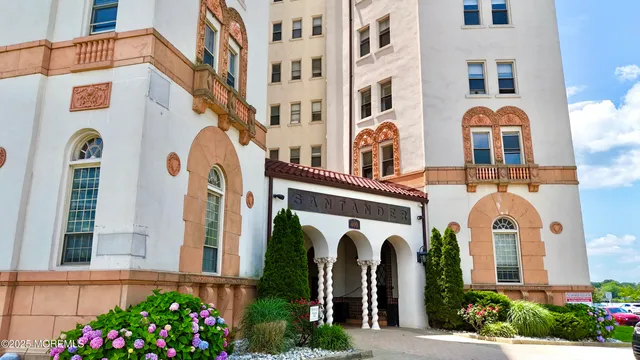 a view of a city with a lake