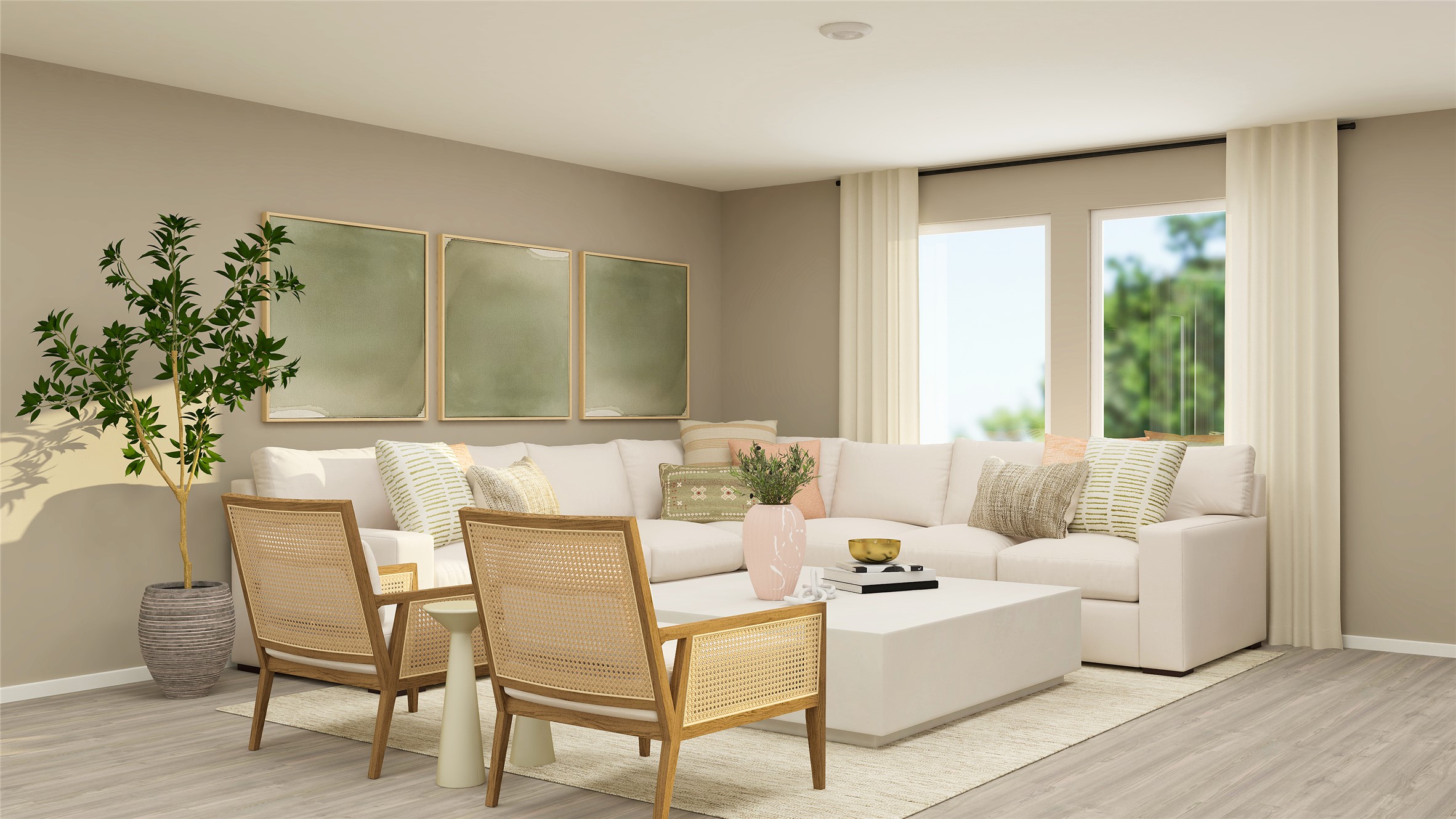 322 Pink Footed Pass Kyle, TX 78640 - Photo 17 of 31 a living room with furniture and a large window