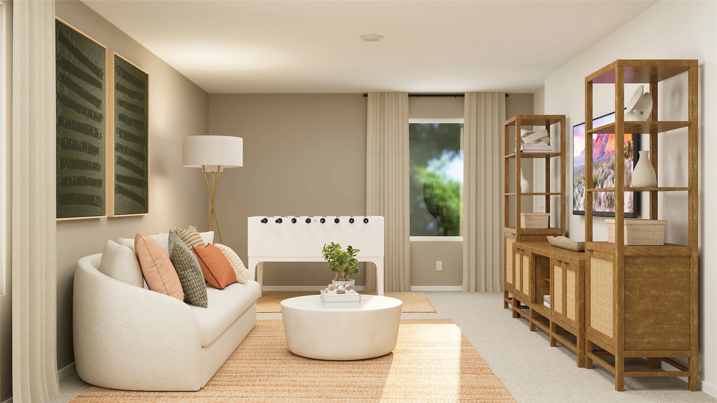 322 Pink Footed Pass Kyle, TX 78640 - Photo 20 of 31 a living room with furniture and a large window