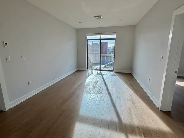 wooden floor in an empty room
