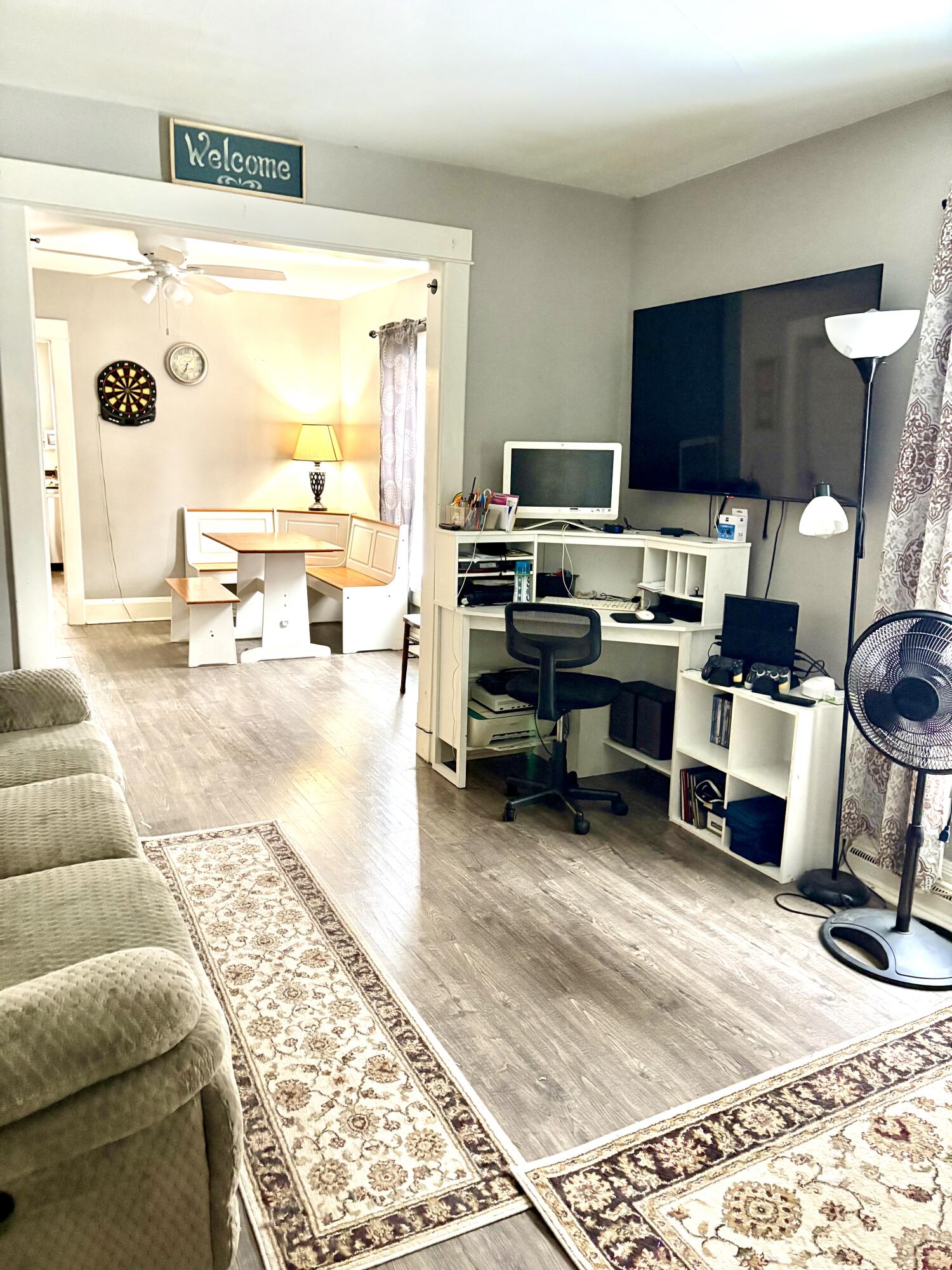 610 East Maple Avenue La Porte, IN 46350 - Photo 2 of 11 a view of a livingroom with workspace and a couch