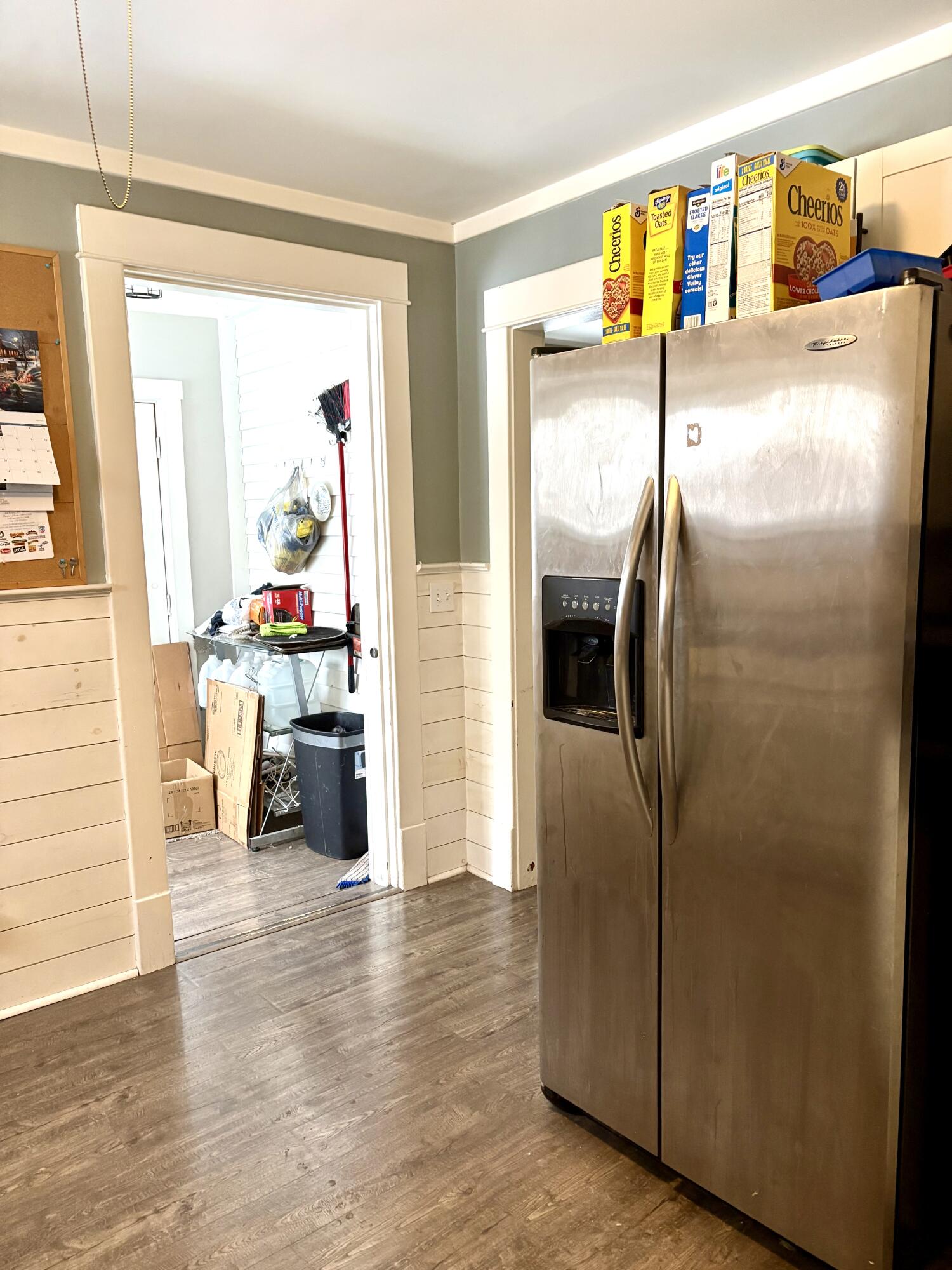 610 East Maple Avenue La Porte, IN 46350 - Photo 5 of 11 a kitchen with stainless steel appliances refrigerator and microwave