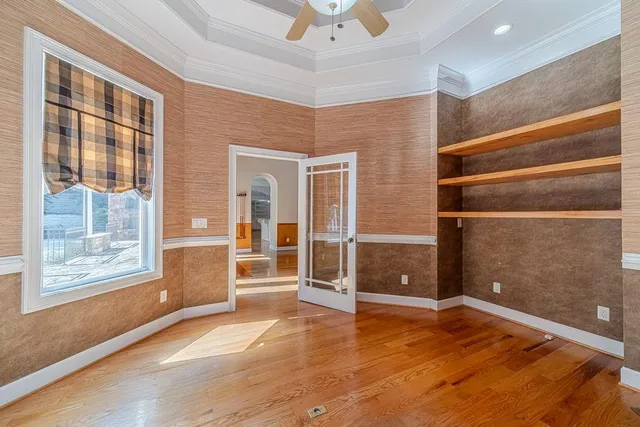 a view of empty room