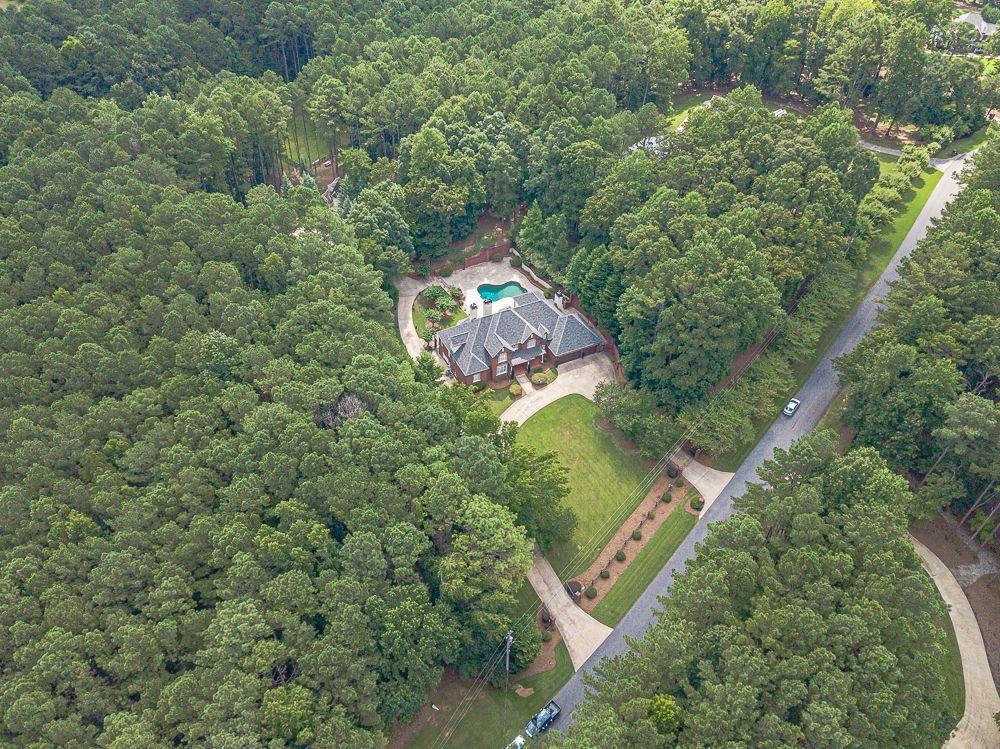 2431 Rabbit Farm Circle Loganville, GA 30052 - Photo 57 of 65 an aerial view of a house with a yard