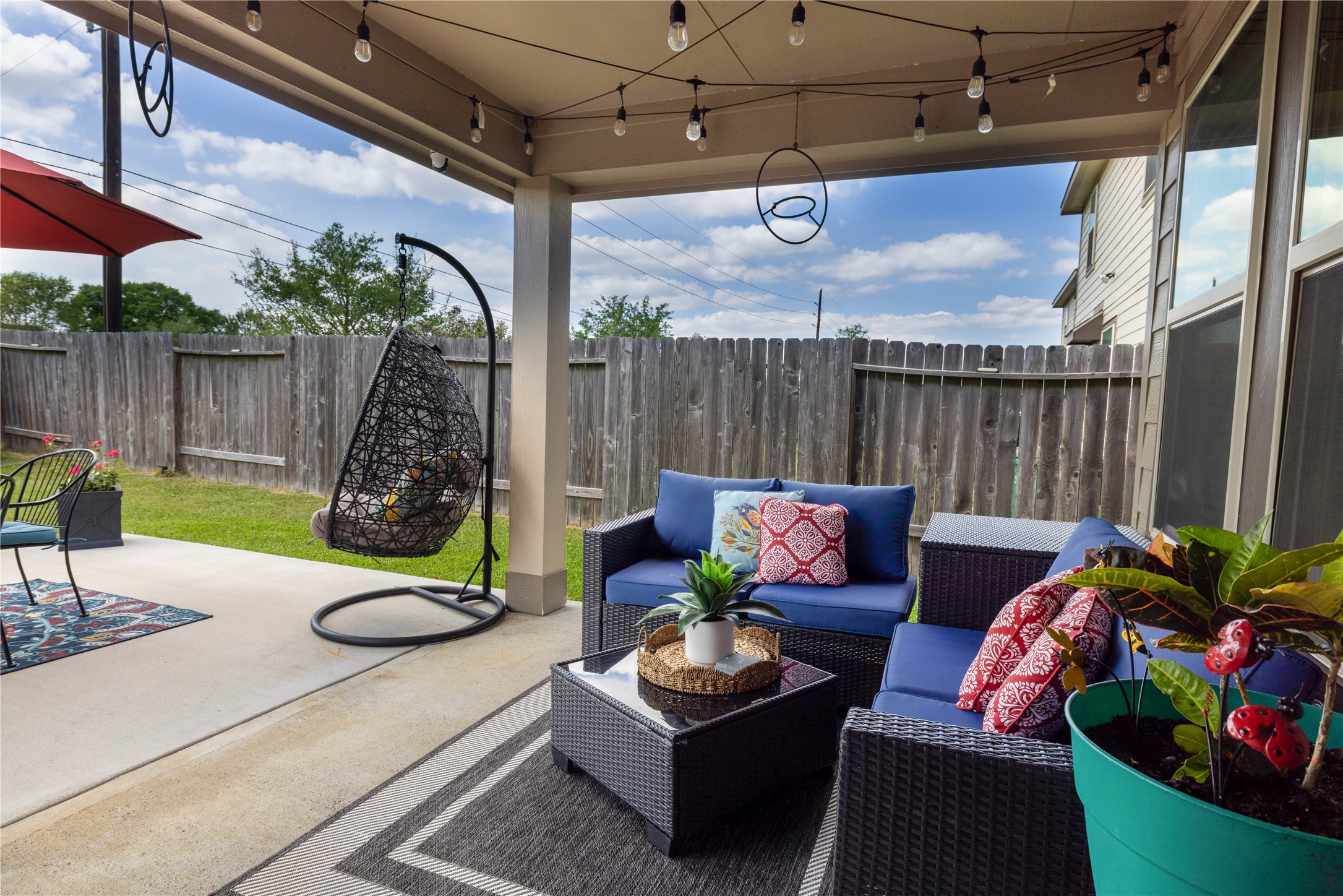 5715 Prairie Chapel Road Katy, TX 77493 - Photo 27 of 30 a view of a couches in patio