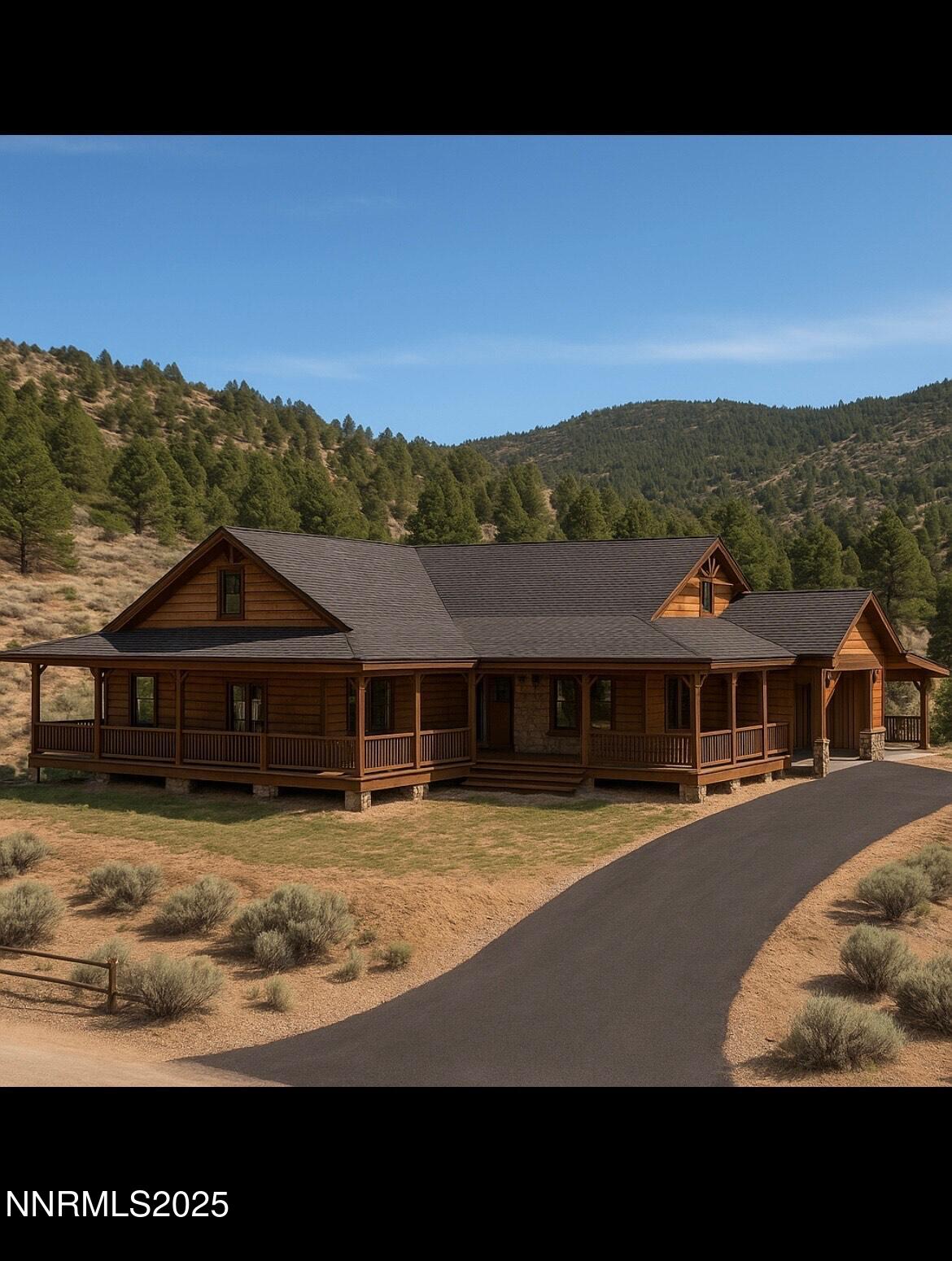 1850 Lousetown Road Reno, NV 89521 - Photo 14 of 14 a view of a big house with a big yard and large trees