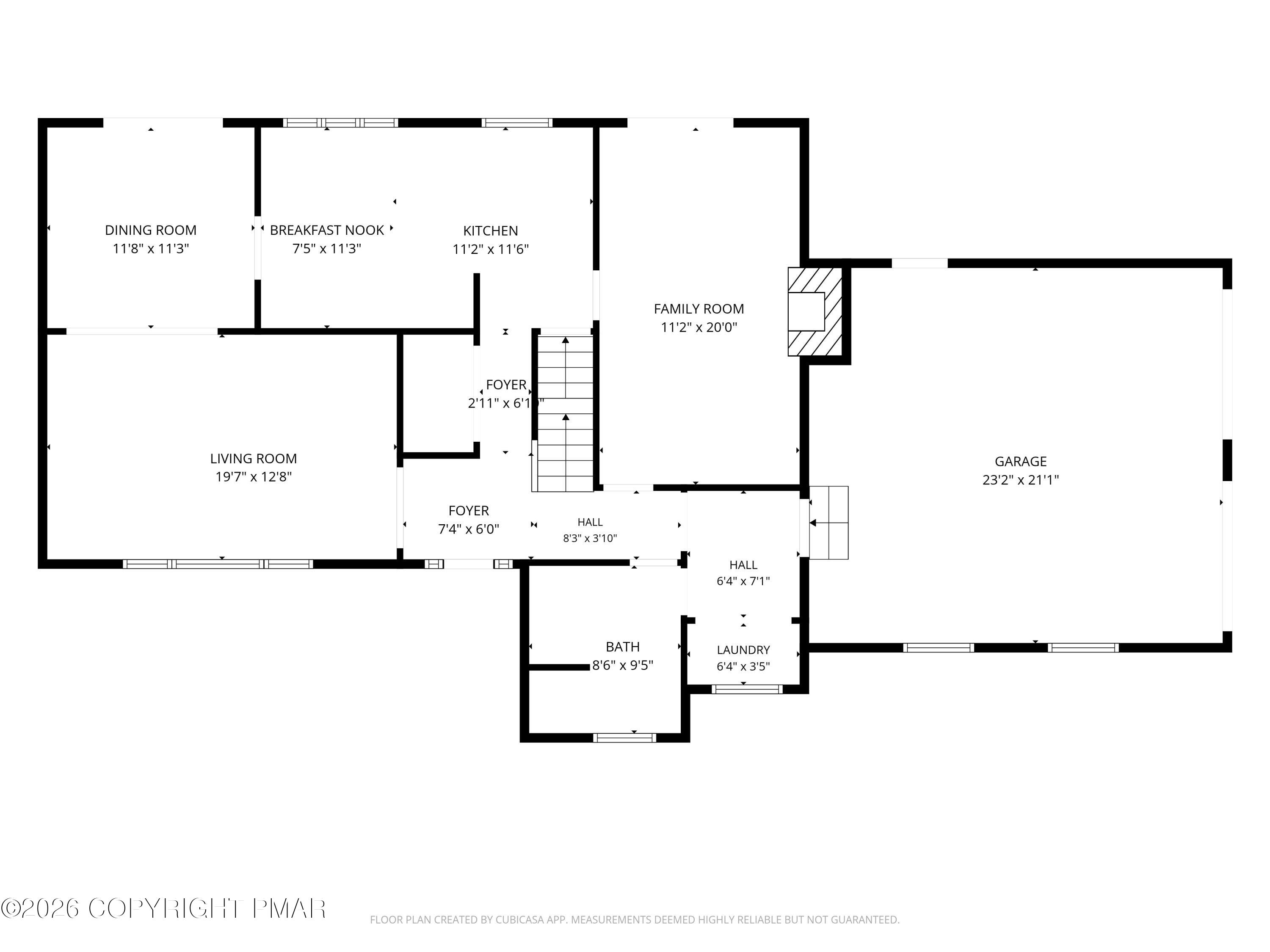 1220 Kroucher Road Stroudsburg, PA 18360 - Photo 54 of 57 Floor Plan 1st Floor