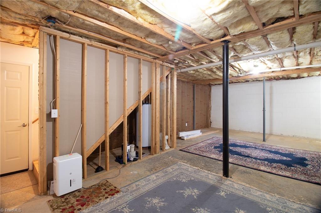 1735 Springfield Farm Court Clemmons, NC 27012 - Photo 22 of 30 Potential to finish basement space as playroom, office, etc.