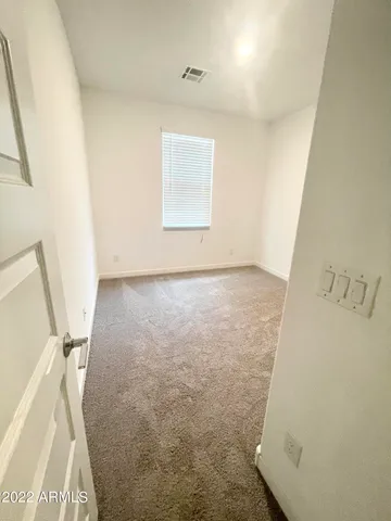 a view of closet area