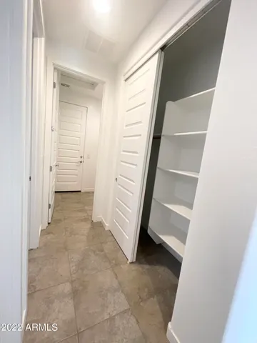 a view of a room with shelf