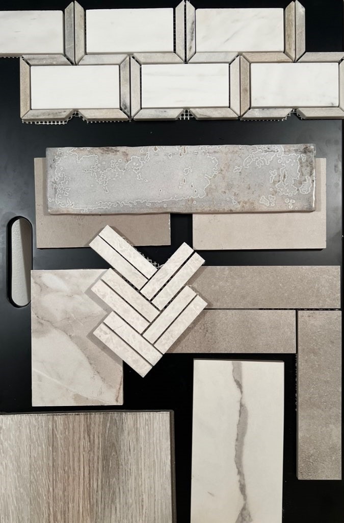 1316 Robin Street, Unit B Houston, TX 77019 - Photo 22 of 43 a close view of a stove a microwave and cabinets in the kitchen