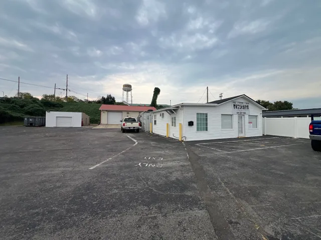 a view of a house with a outdoor space