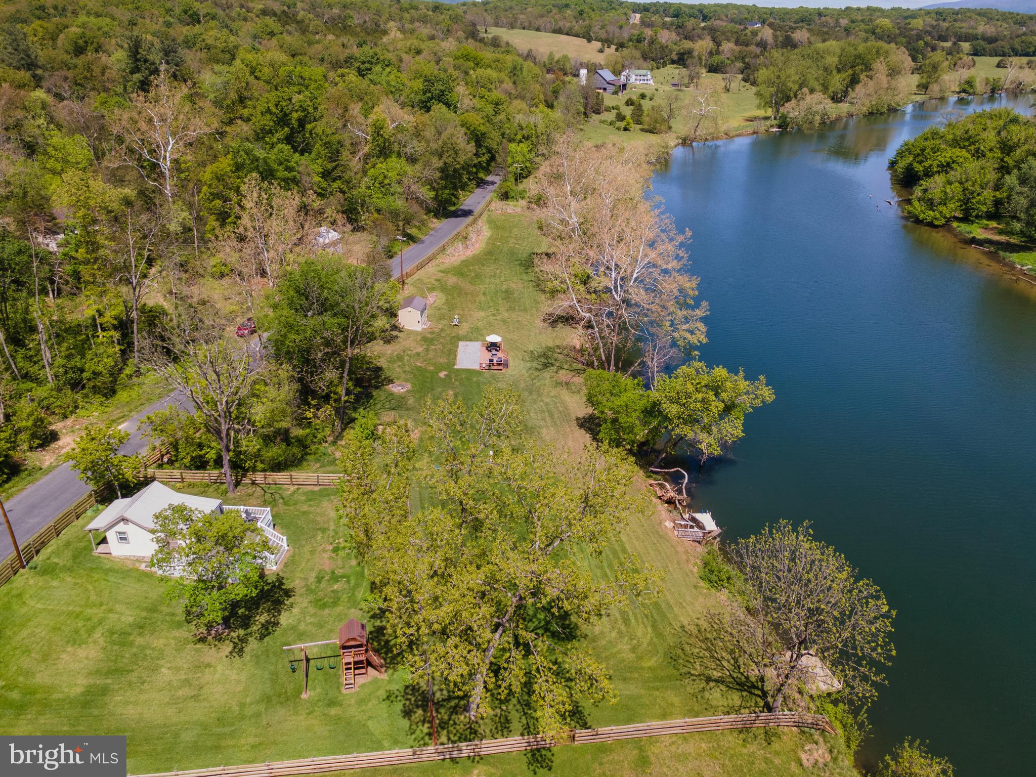 1449 Egypt Bend Road Luray, VA 22835 - Photo 26 of 48 a view of a lake with a house