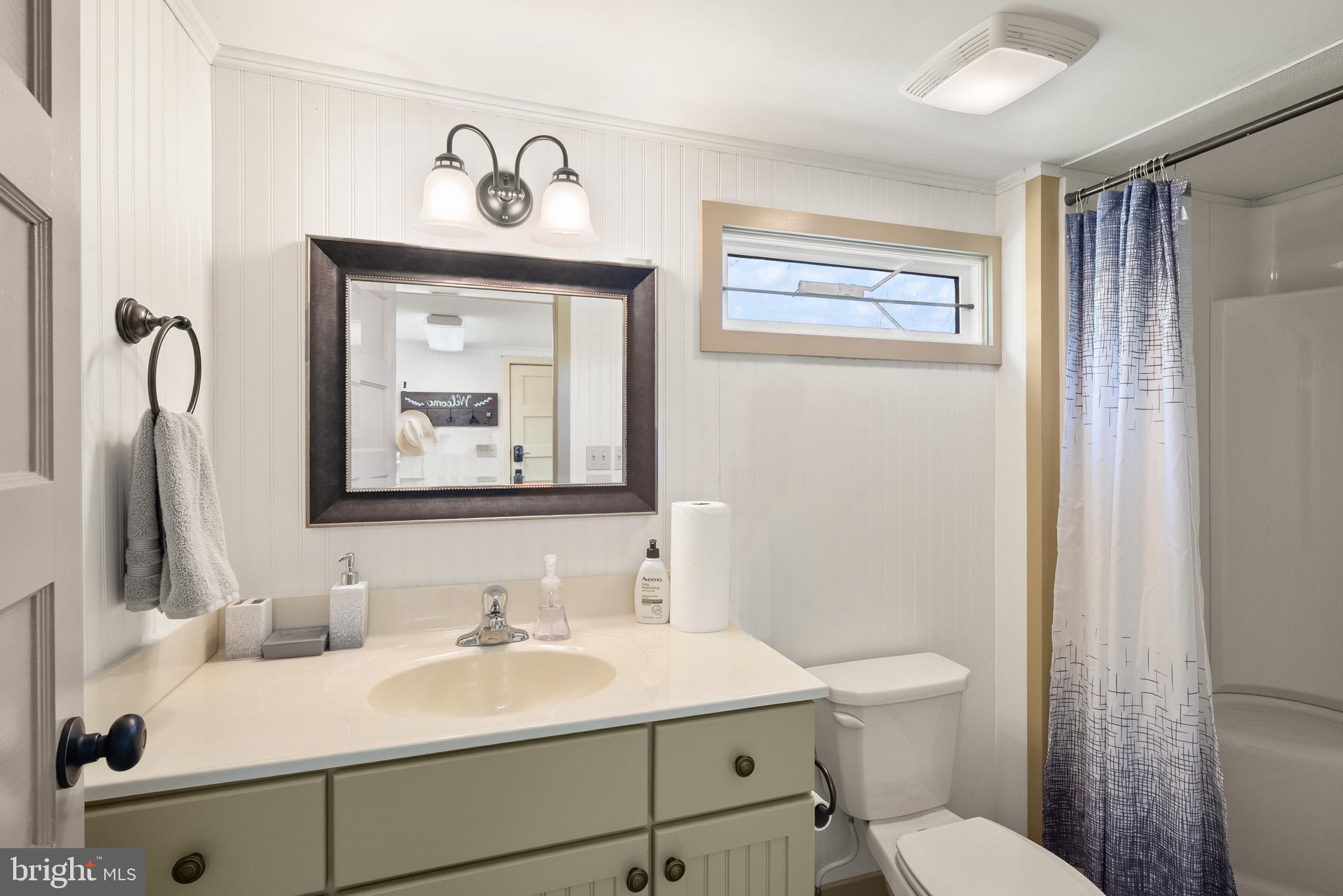 1449 Egypt Bend Road Luray, VA 22835 - Photo 38 of 48 a bathroom with a sink vanity mirror and toilet