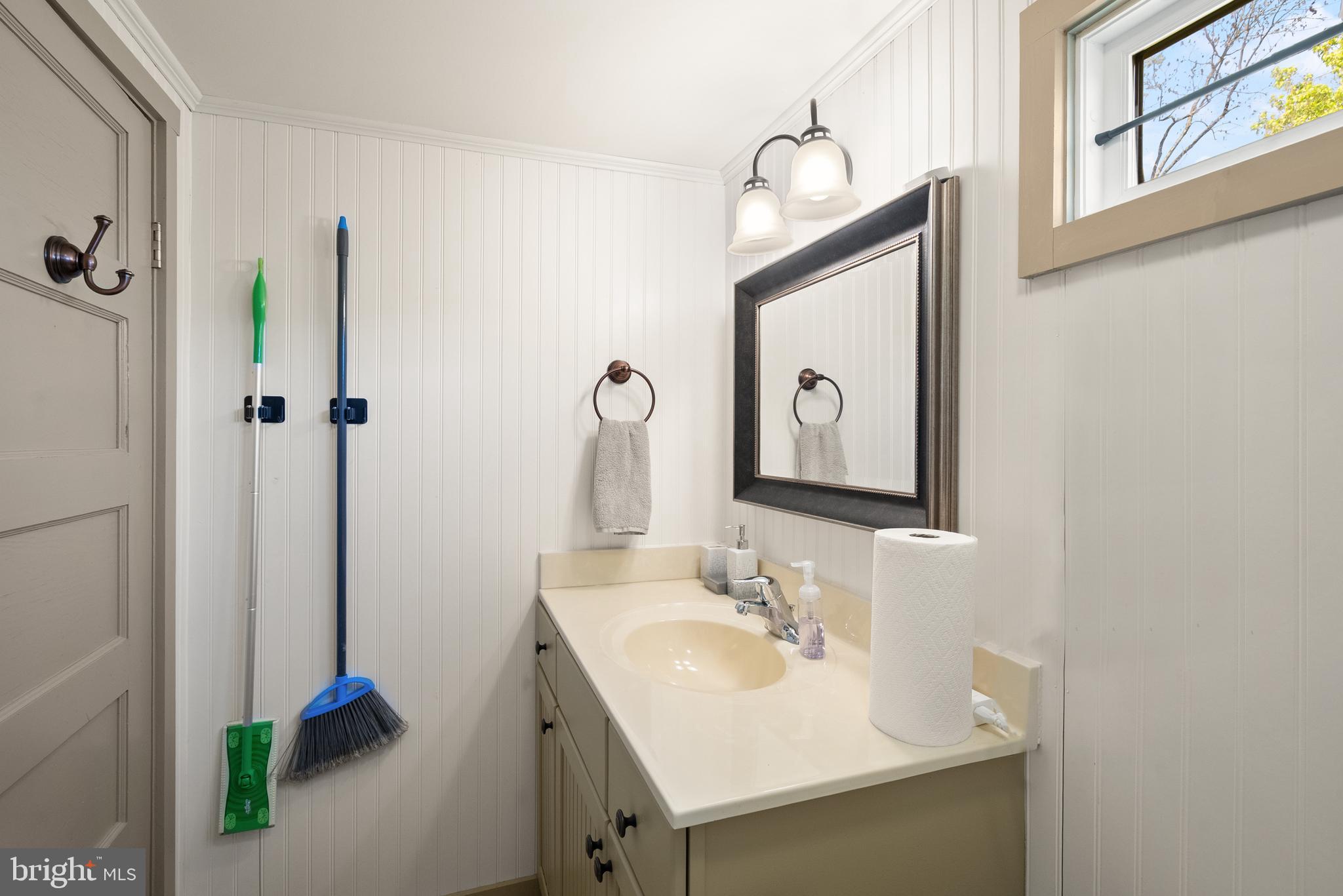 1449 Egypt Bend Road Luray, VA 22835 - Photo 39 of 48 a bathroom with a sink and a mirror