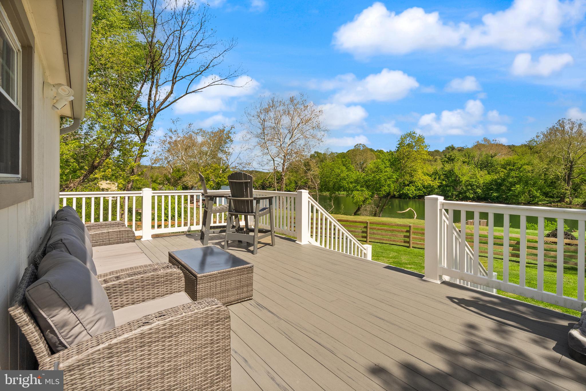 1449 Egypt Bend Road Luray, VA 22835 - Photo 40 of 48 a view of a chair and tables on the roof deck