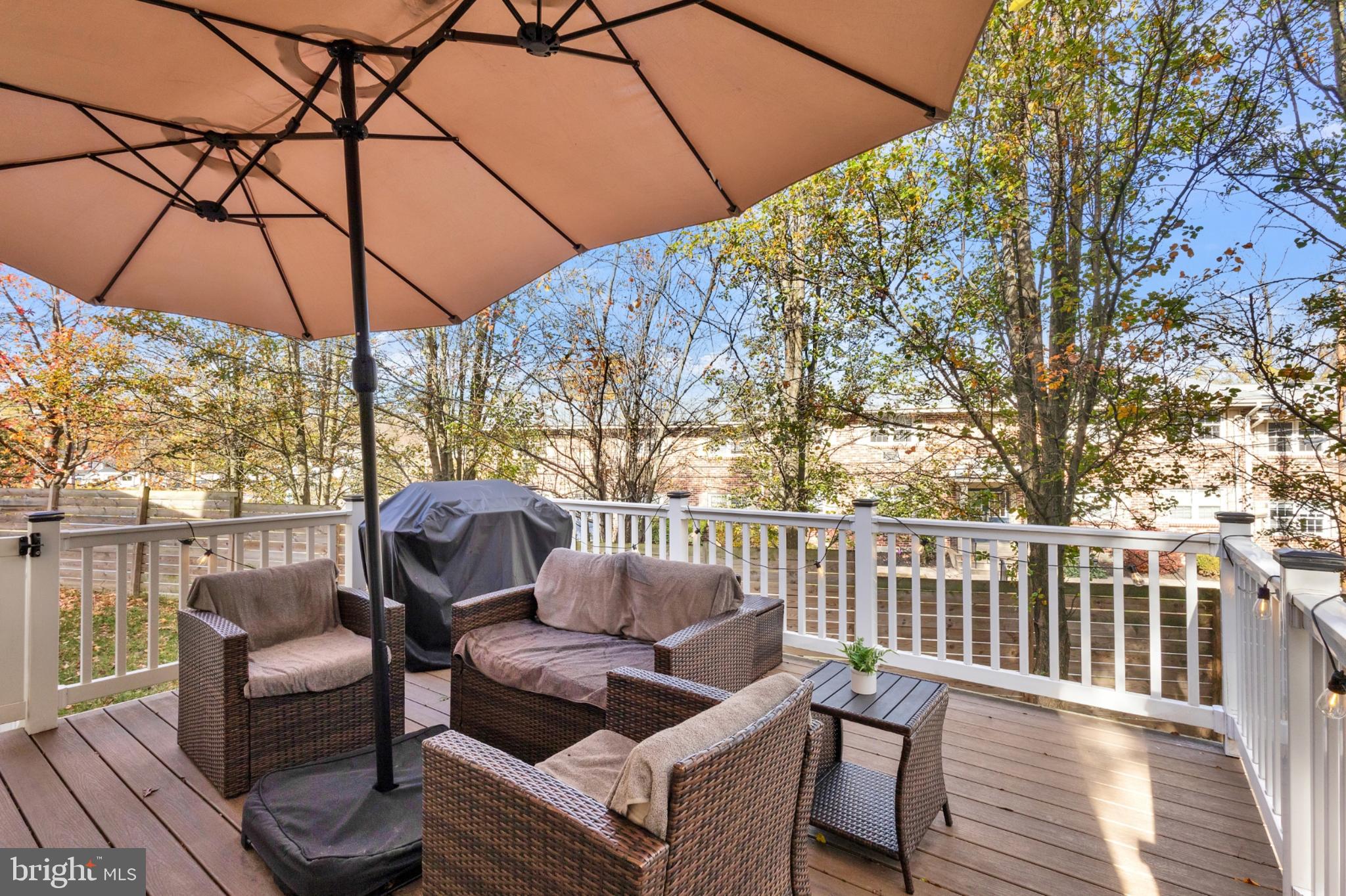 2625 Horsham Road Hatboro, PA 19040 - Photo 28 of 39 Serene outdoor retreat with shaded seating.