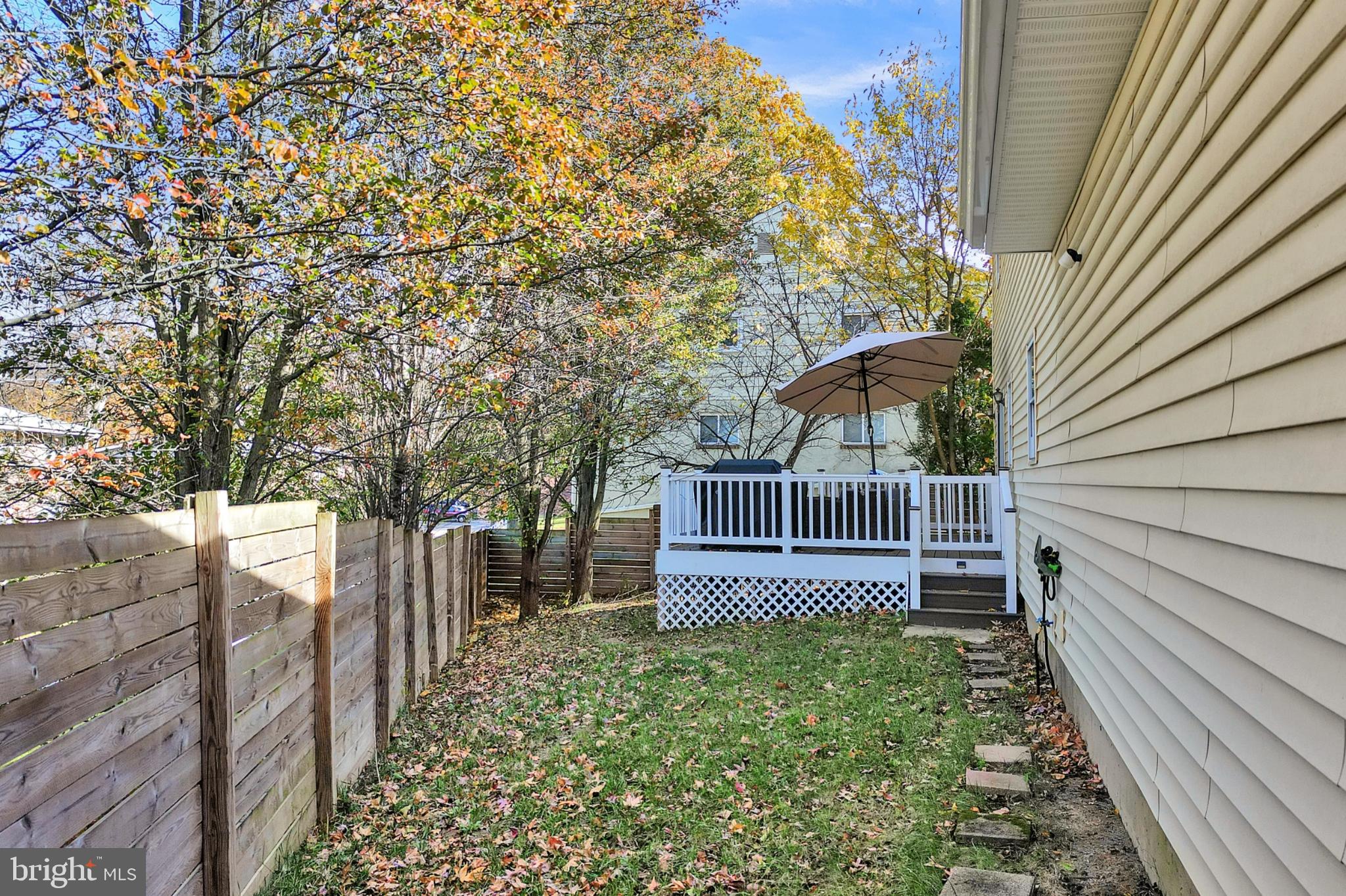 2625 Horsham Road Hatboro, PA 19040 - Photo 34 of 39 Serene backyard retreat with autumn hues.