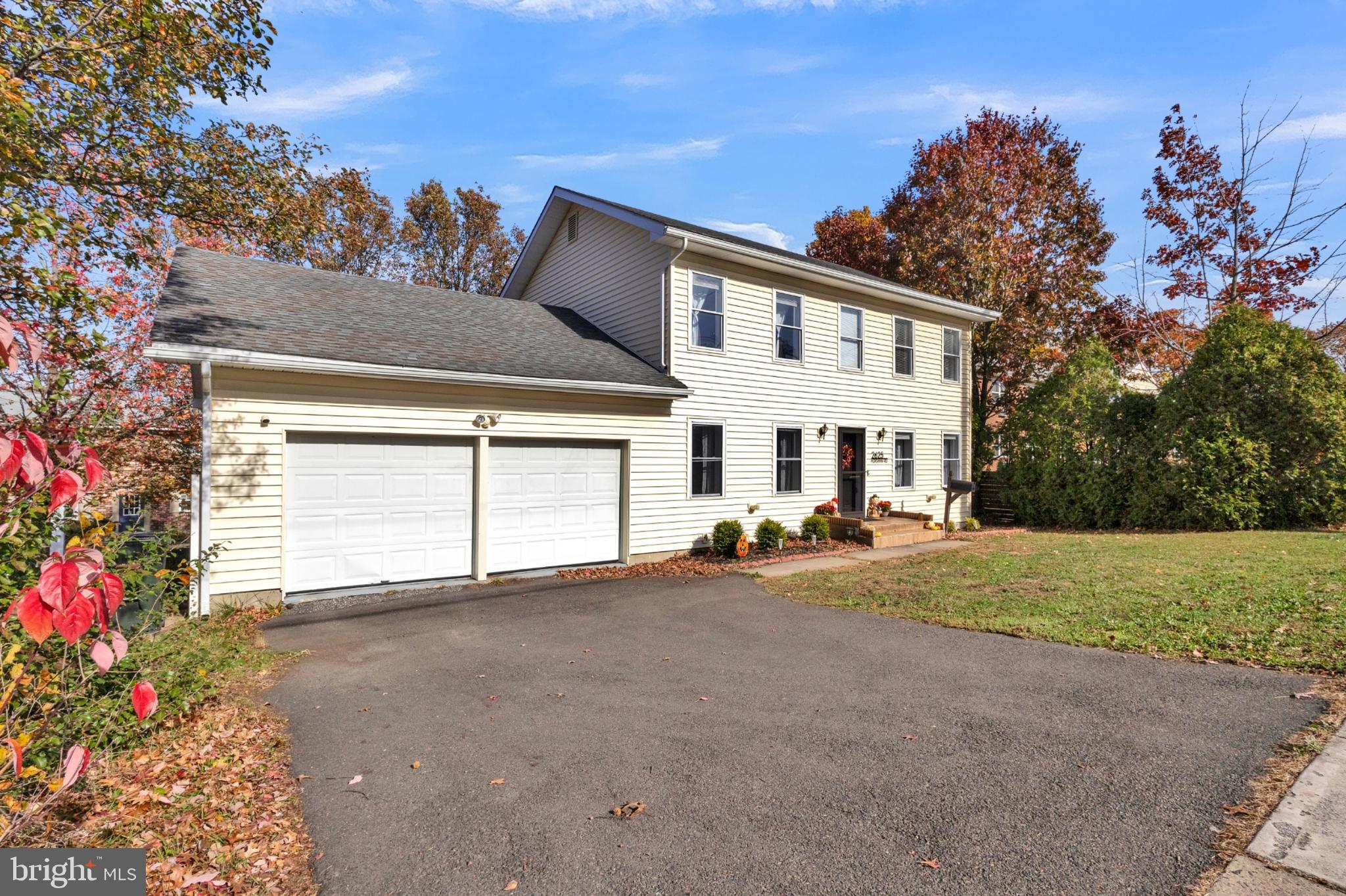 2625 Horsham Road Hatboro, PA 19040 - Photo 37 of 39 Charming home with autumn foliage backdrop.
