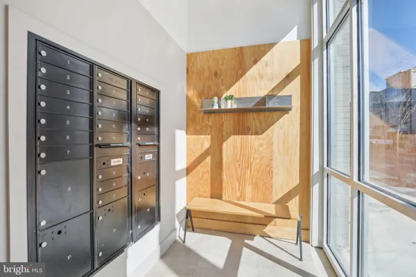 a view of an entryway with staircase