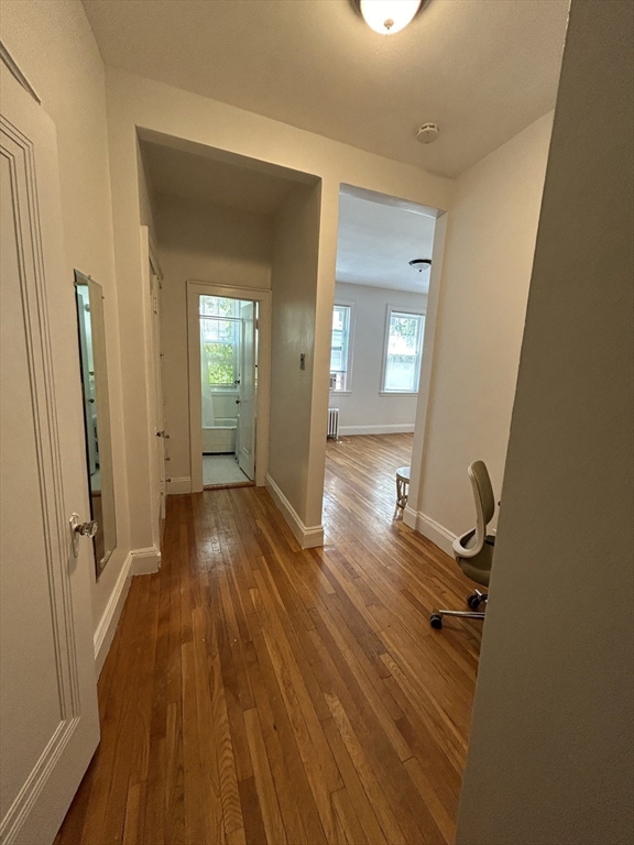48 Strathmore Road, Unit 4 Boston, MA 02135 - Photo 8 of 10 wooden floor in a gallery