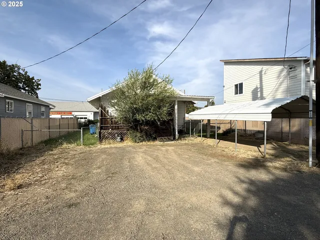 a outdoor space with a street
