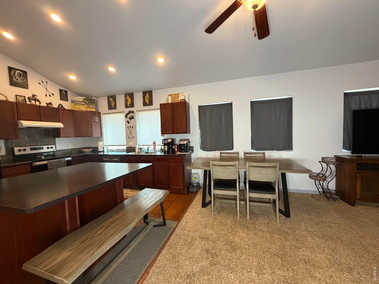 401 Church Street Kit Carson, CO 80825 - Photo 13 of 31 a view of kitchen with table and chairs
