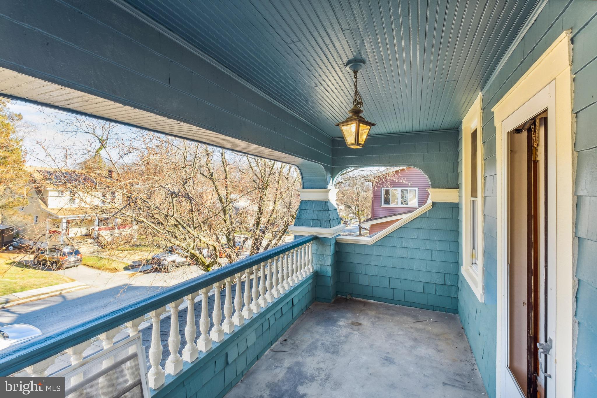 222 Mallow Hill Road Baltimore, MD 21229 - Photo 40 of 47 Upper Level Balcony