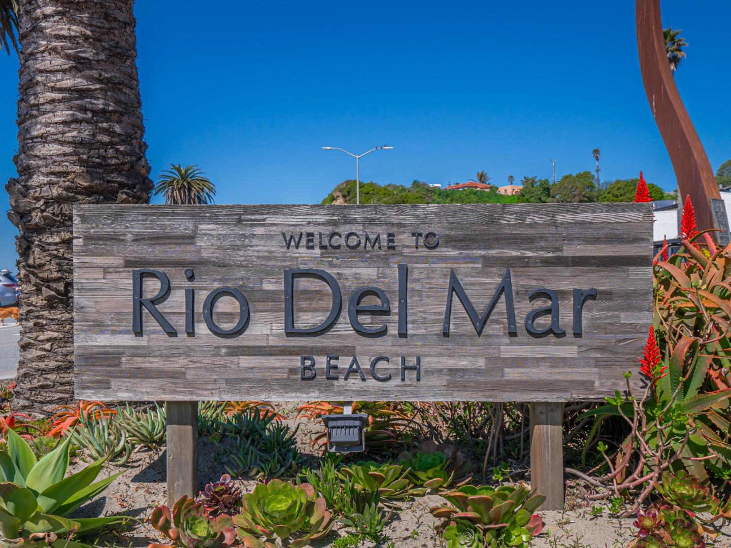 431 Beach Drive Aptos, CA 95003 - Photo 43 of 47 a close up of a street sign