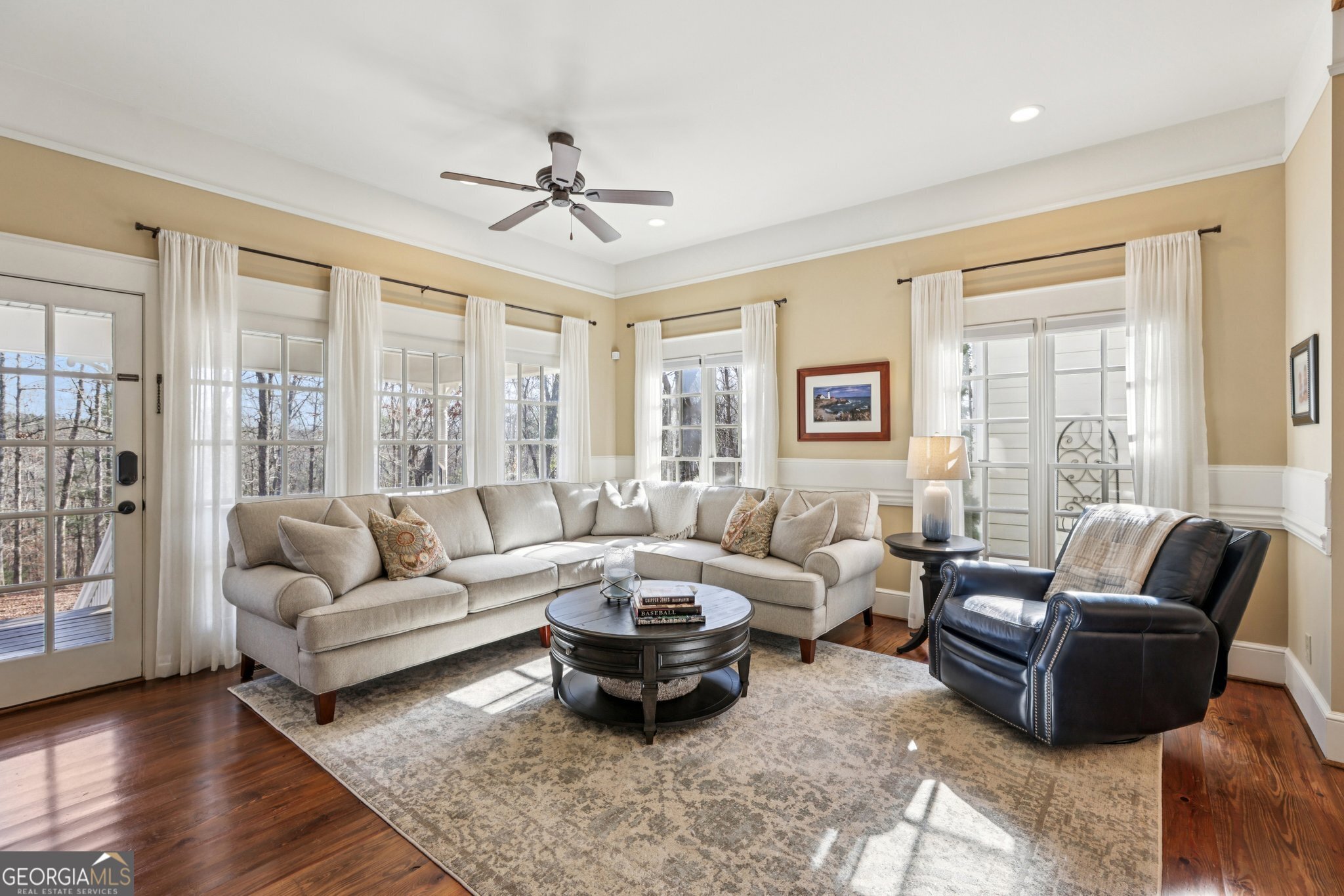 1015 Adams Road West Point, GA 31833 - Photo 26 of 108 a living room with furniture and a large window
