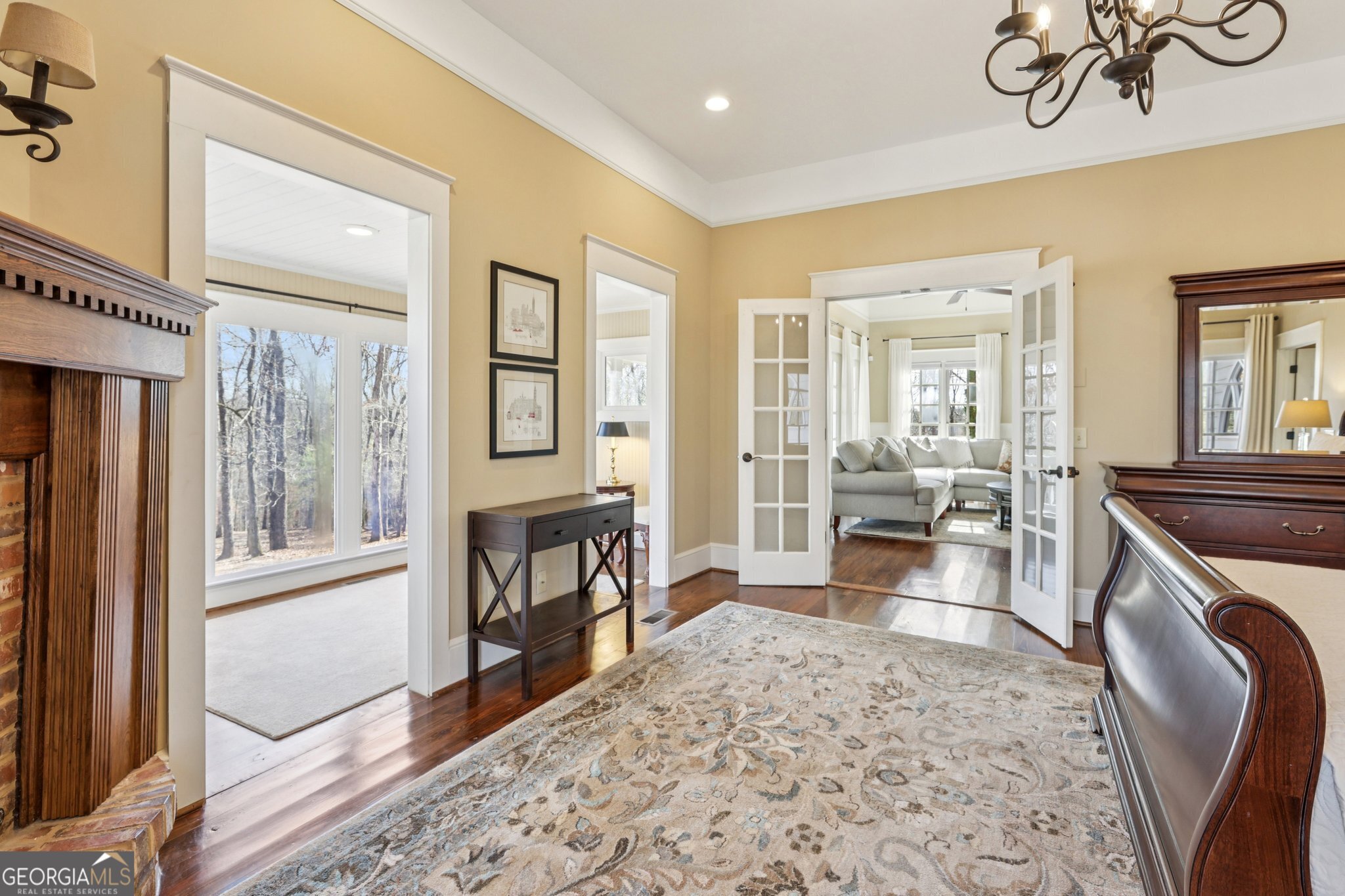 1015 Adams Road West Point, GA 31833 - Photo 32 of 108 a living room with furniture and a wooden floor