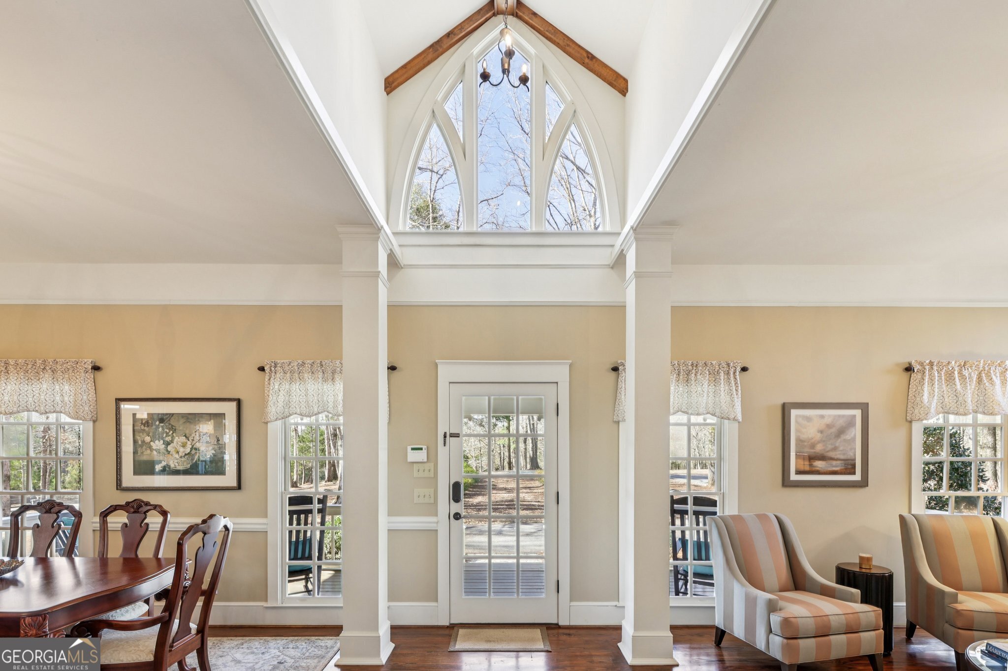 1015 Adams Road West Point, GA 31833 - Photo 10 of 108 a view of a livingroom with furniture a dinning area and windows