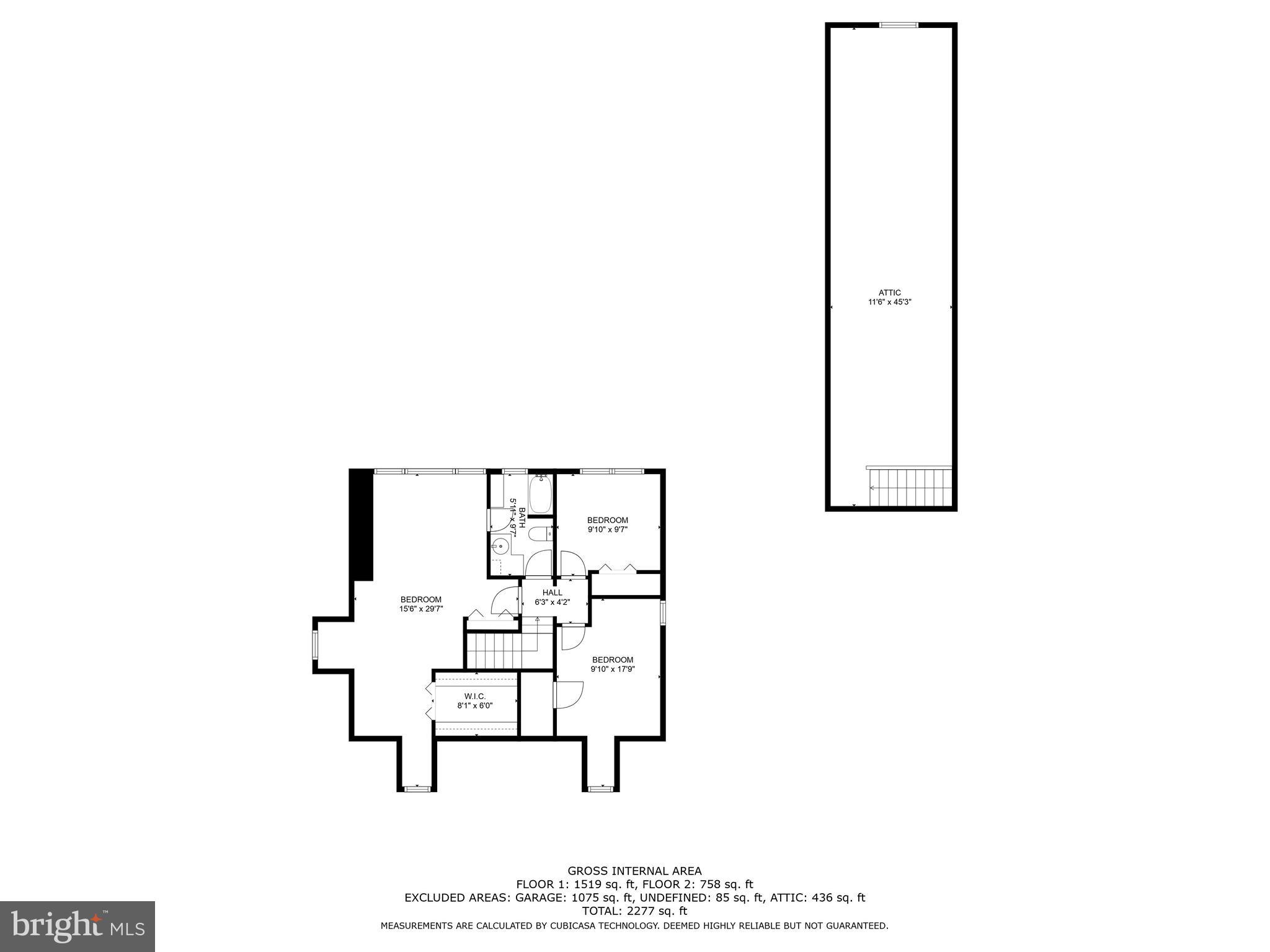 628 Cowpath Road Telford, PA 18969 - Photo 51 of 51 2nd Floor Plan