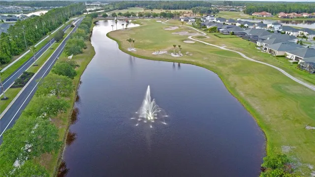 a view of a city with an ocean