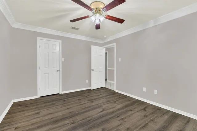 wooden floor in an empty room