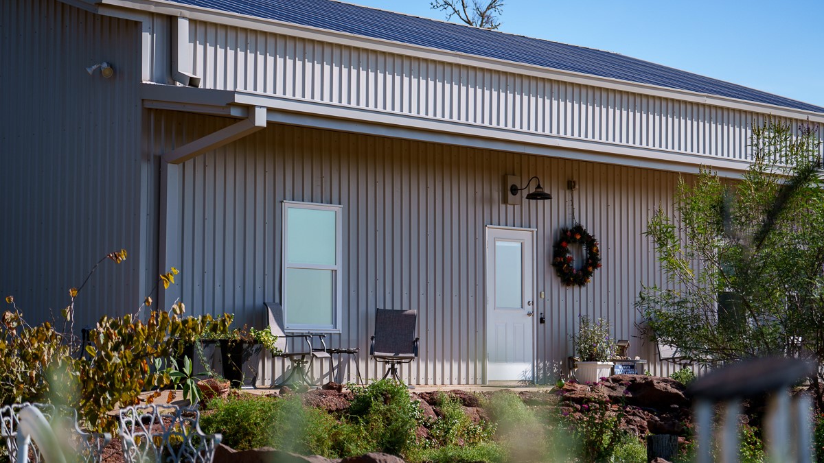 T-5 Providence Road Hearne, TX 77859 - Photo 7 of 39 a front view of a house with a garden