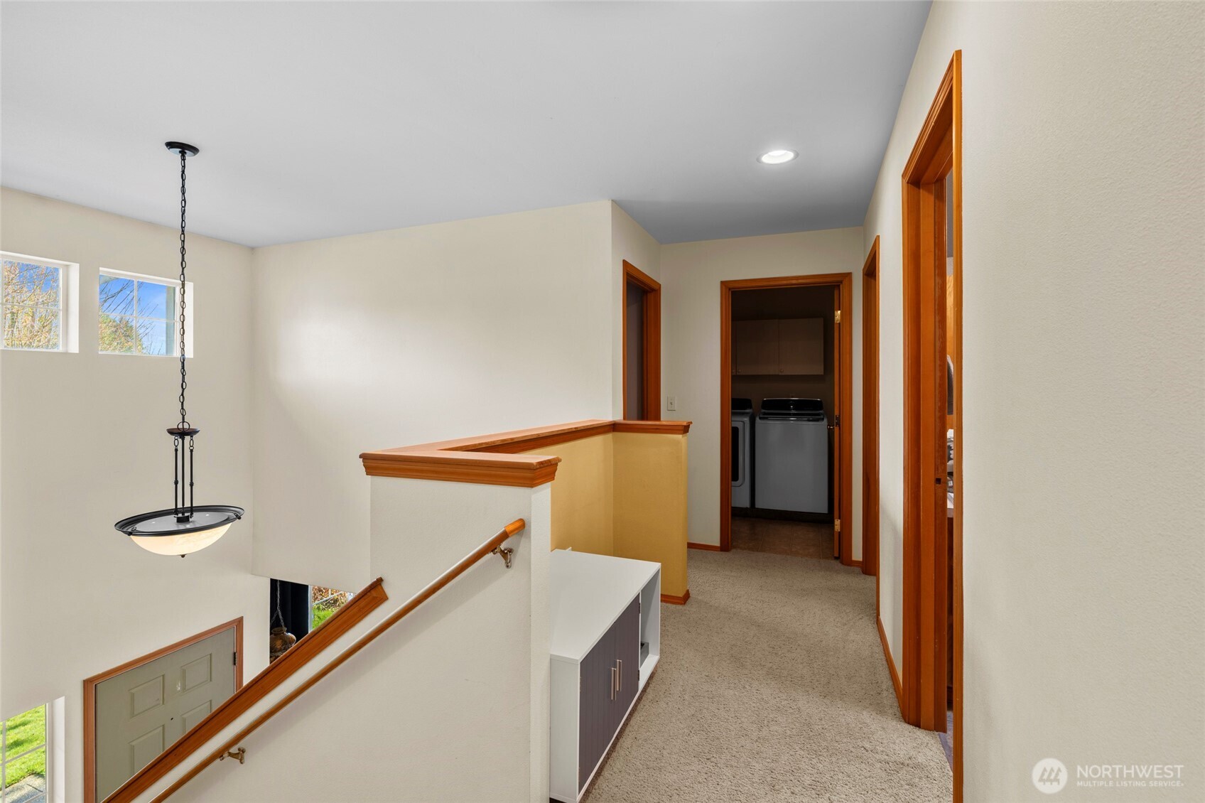 3349 68th Avenue Southwest Olympia, WA 98512 - Photo 22 of 36 a view of a hallway with furniture