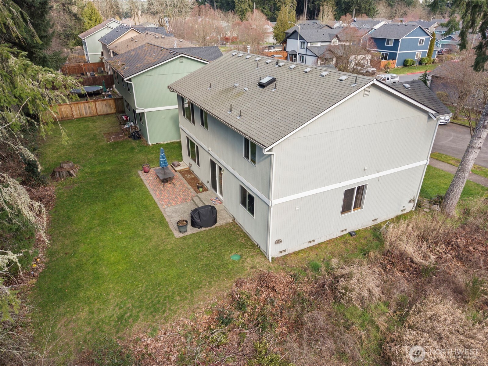 3349 68th Avenue Southwest Olympia, WA 98512 - Photo 32 of 36 a view of a house with pool and chairs